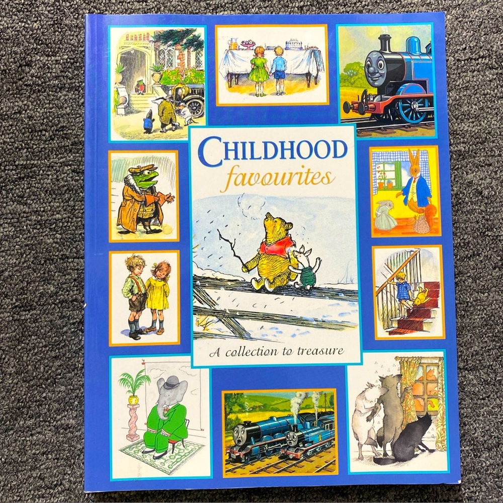 Childhood Favourites - A Collection To Treasure Book W/ Pooh Bear Babar Thomas